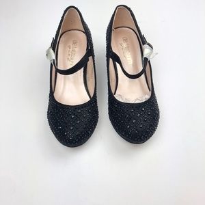 de blossom girl K-SURI-27 Black Size 1 Women's Sho